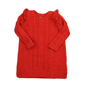 Gap Girls Red Sweater Dress size: 6-12 Months